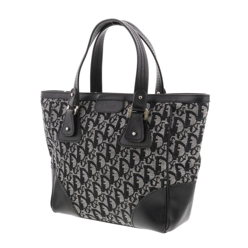 Christian Dior Trotter Handbag Black Bag - Picture 2 of 6